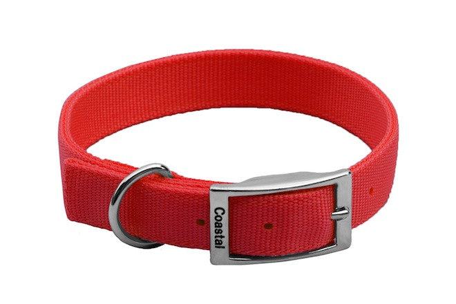 Premium Double Ply Dog Collar - Durable & Comfortable Pet Collar for Small, Medium & Large Dogs - Perfect for Walking, Training & Outdoor Adventures