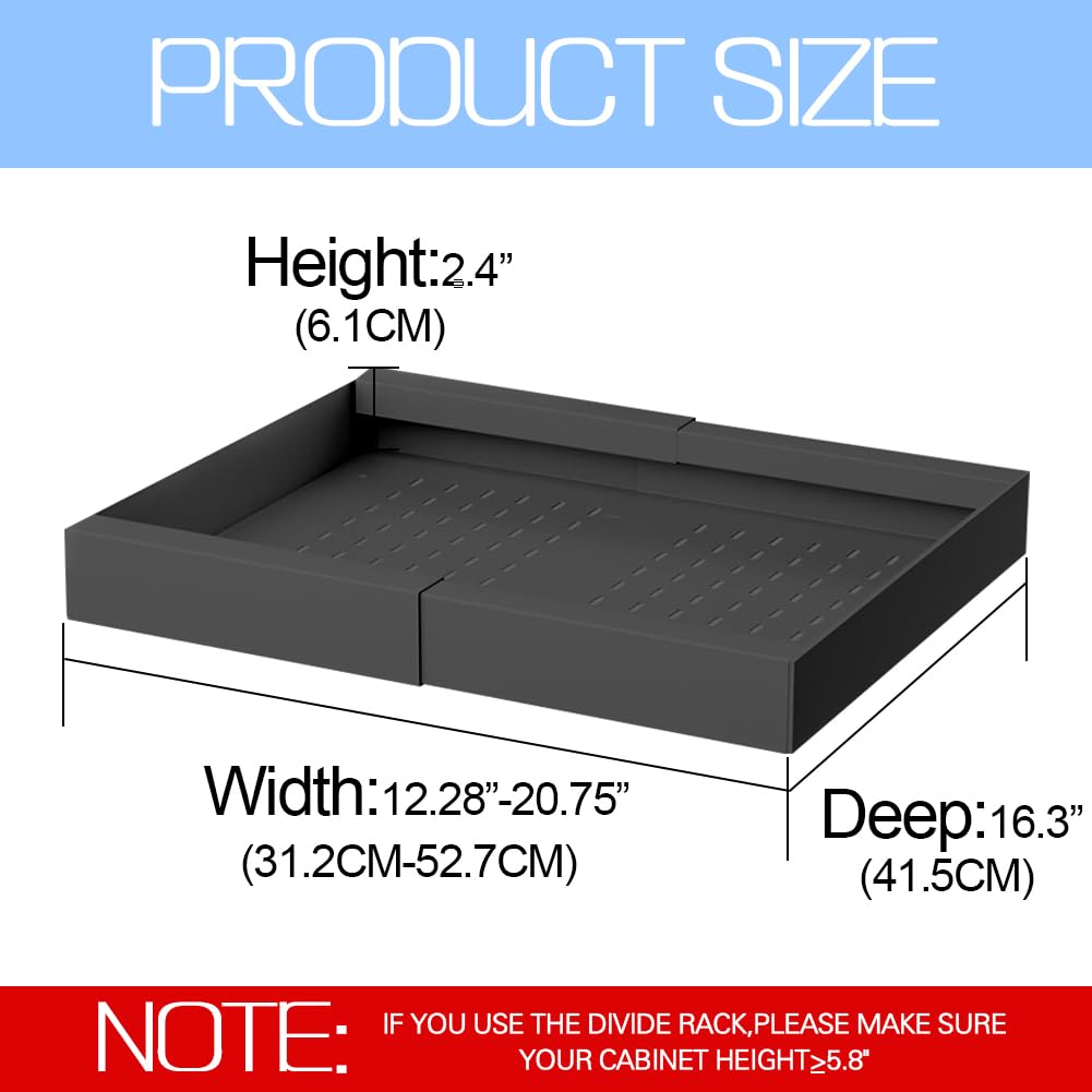 Expandable Pull Out Cabinet Organizer (12.4
