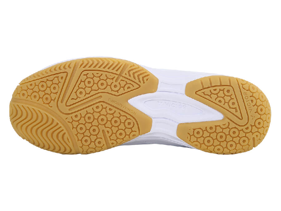 Victor A170 AF Badminton Shoes for Men & Women - Lightweight White Sports Shoes for Indoor Court Play - Perfect for Badminton, Squash & Indoor Training