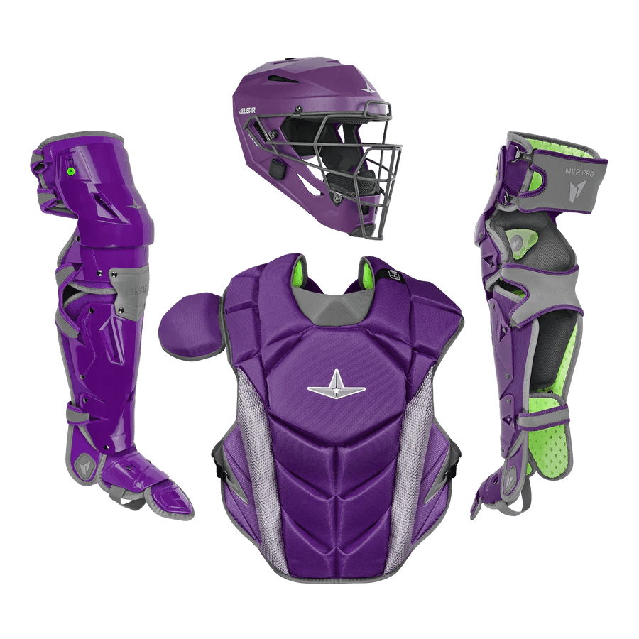 All Star MVP PRO Series Adult Catchers Set - High Performance Baseball Gear for Serious Players | Perfect for Training, Games & Tournaments