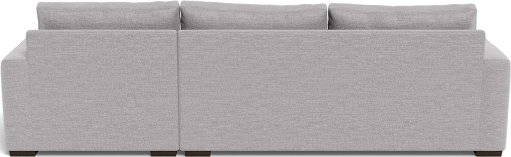 Modern Mesa 123 Right Chaise Sectional Sofa - Comfortable L-Shaped Couch for Living Room, Family Room & Lounge Areas