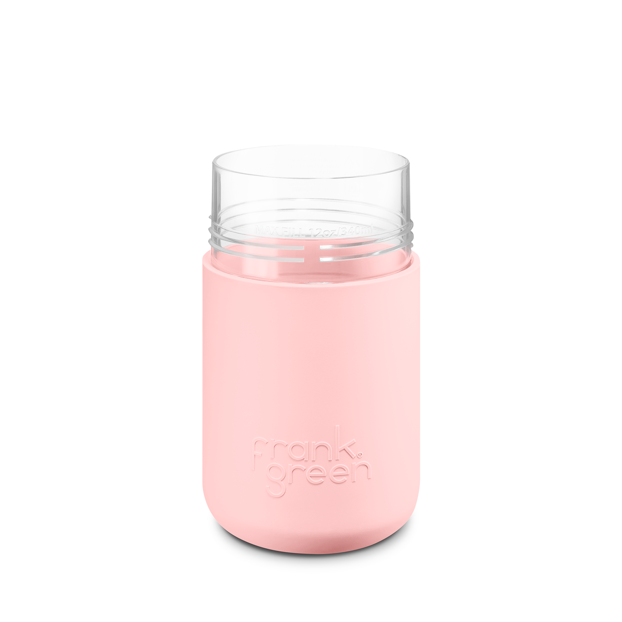 12oz (340ml) Original Reusable Cup Base - Durable & Eco-Friendly Coffee Mug for Home, Office, Travel & Outdoor Activities