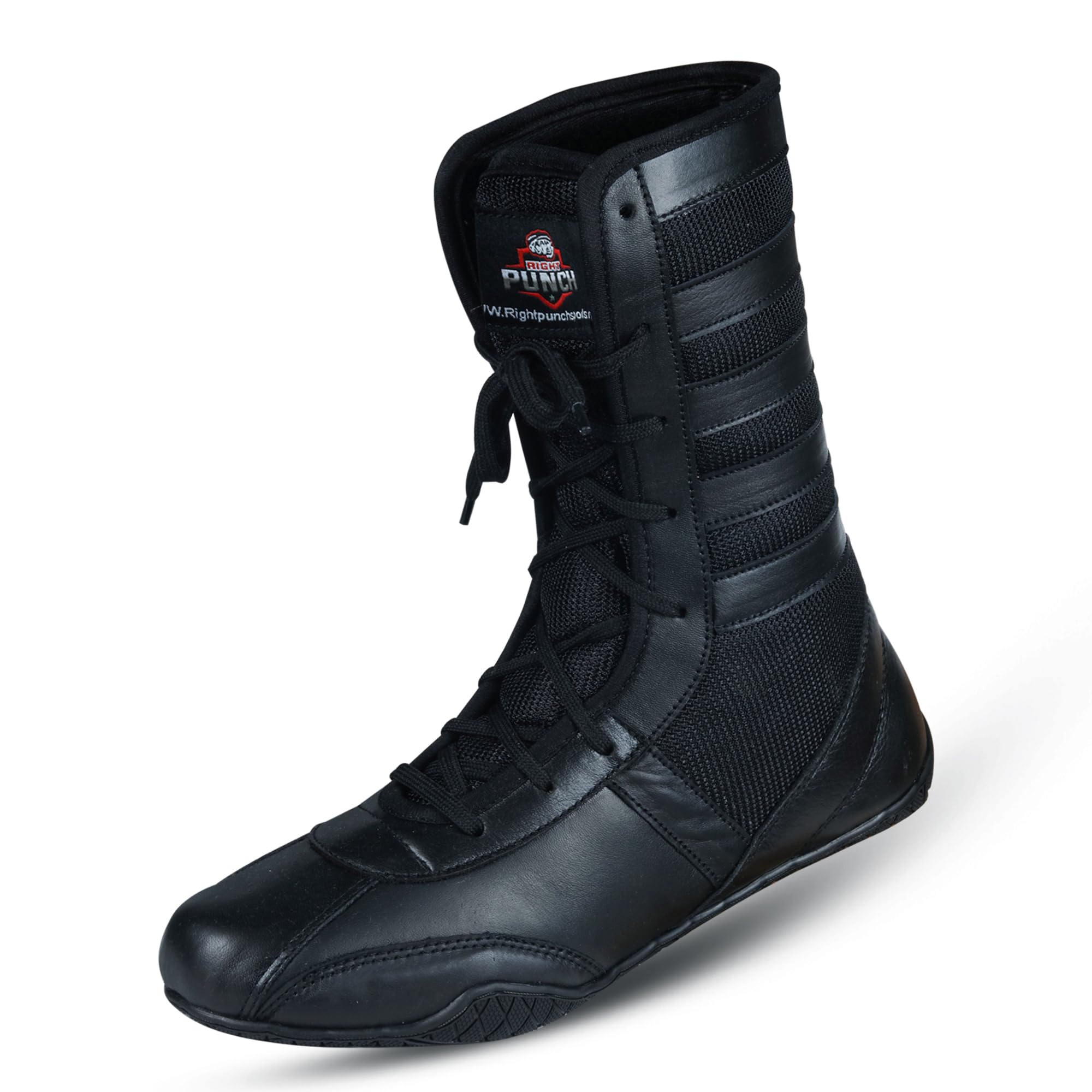 Professional Boxing & Wrestling Shoes - Breathable, Non-Slip Rubber Sole Training Shoes for Men, Women & Youth | Lightweight Combat Boots for Boxing, MMA, Gym & Martial Arts Training