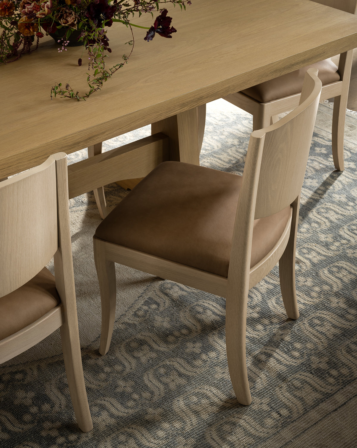 Modern Shepherd Dining Chair - Solid Wood Farmhouse Style Kitchen Chair for Home & Restaurant - Perfect for Farmhouse, Rustic, and Country Style Dining Rooms