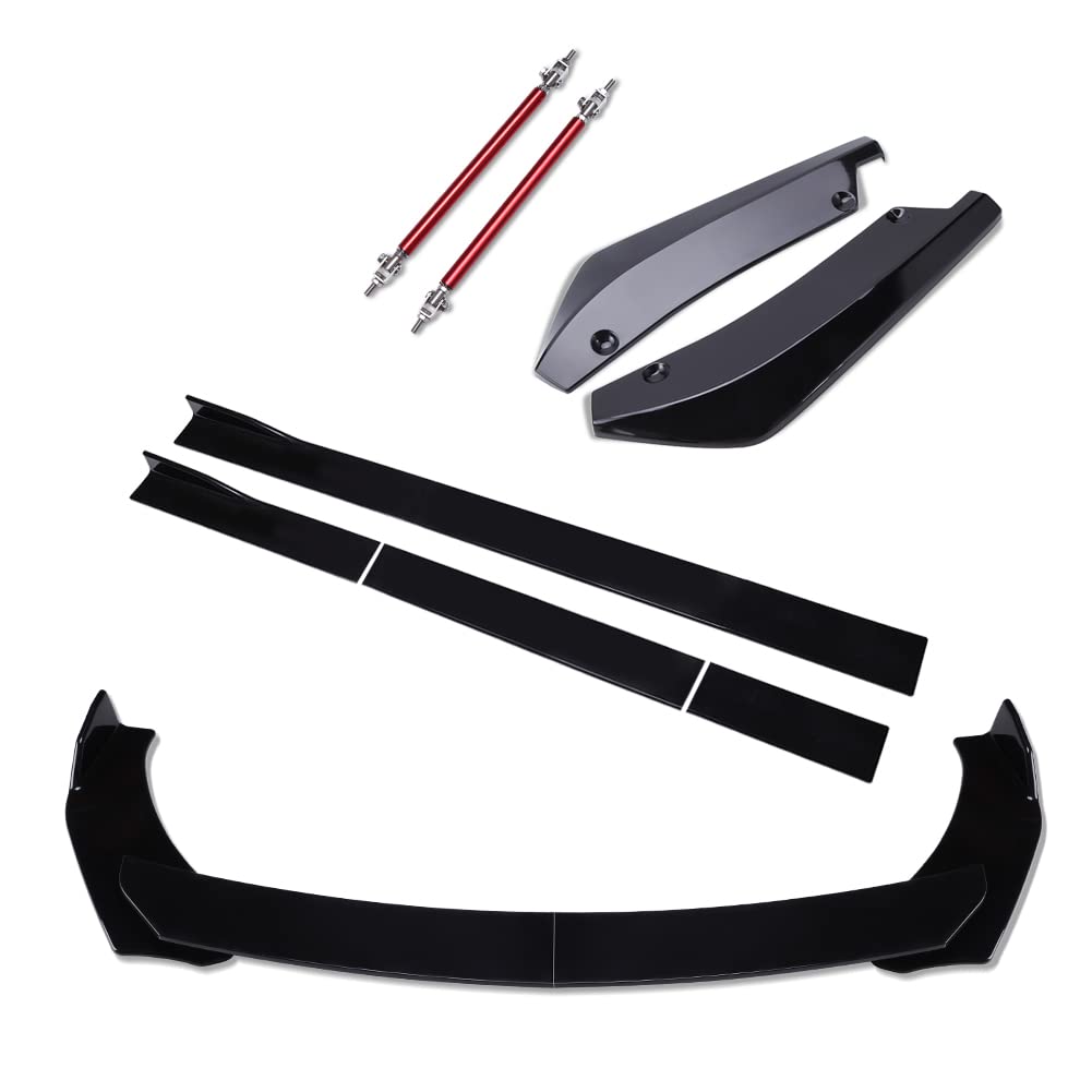 Universal Front Bumper Lip Spoiler + Adjustable 8-11