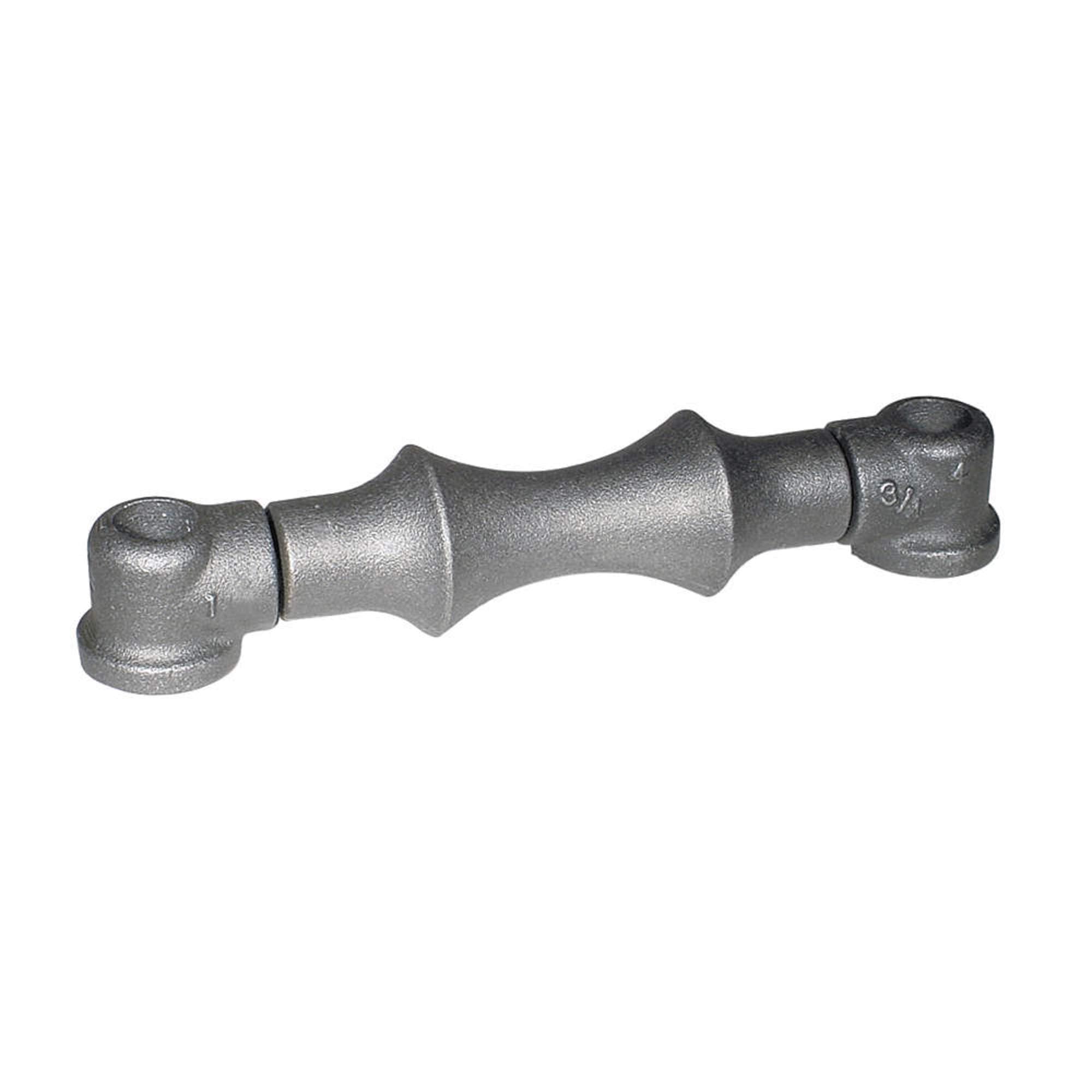 3 Inch Cast Iron Pipe Roll - Heavy Duty Industrial Pipe Support for Plumbing, HVAC, and Construction Projects
