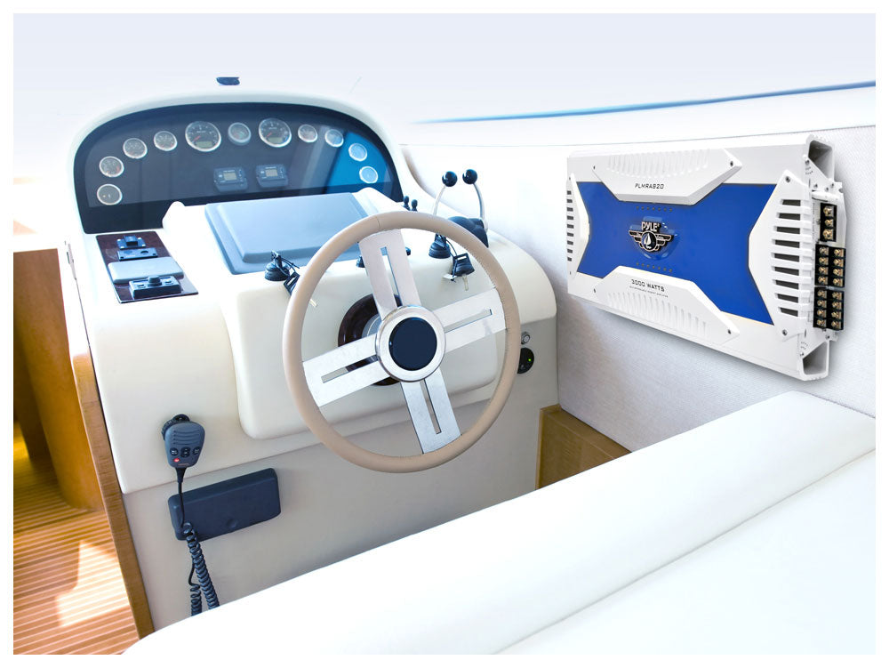 8 Channel Elite Series Marine Amplifier - High Power Waterproof Boat Stereo System for Boats, Yachts & Marine Audio Upgrades