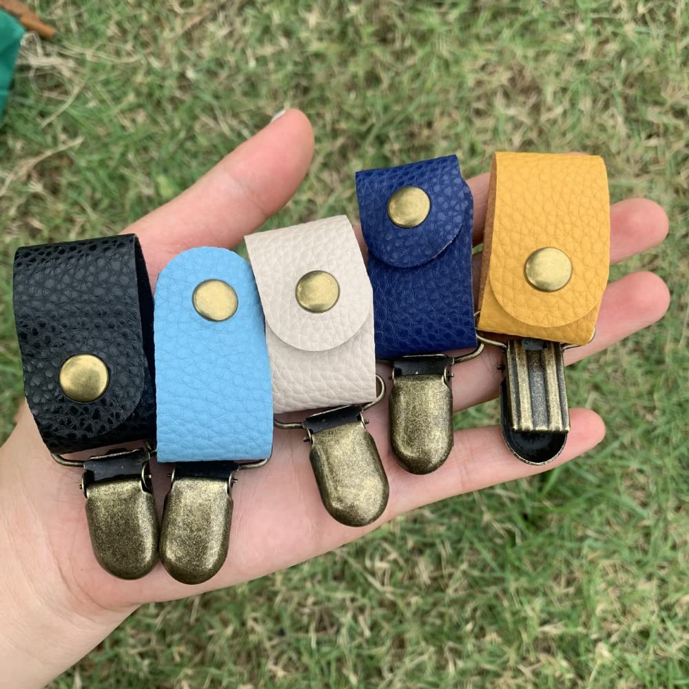 PU Leather Hat Clip for Travel & Luggage - Multifunctional Duckbill Hat Holder for Outdoor Adventures, Hiking, and Camping Accessories