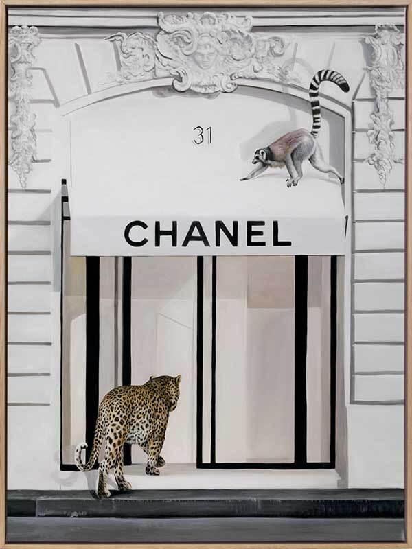 Trendy Fashion Week Canvas Art Print - Modern Wall Decor for Living Room, Bedroom & Office