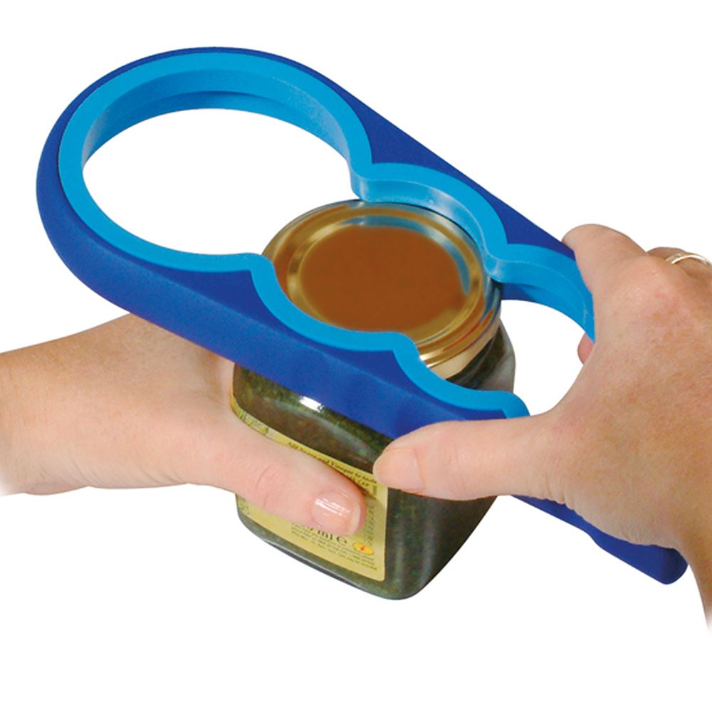 Easy Twist Jar and Bottle Opener - Effortless Kitchen Tool for Opening Stubborn Lids - Perfect for Home, Restaurant & Camping Use
