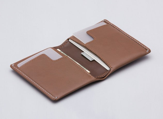 Bellroy Slim Sleeve Wallet - Ultra Thin Minimalist RFID Blocking Leather Wallet for Men - Perfect for Everyday Carry, Travel & Business Use