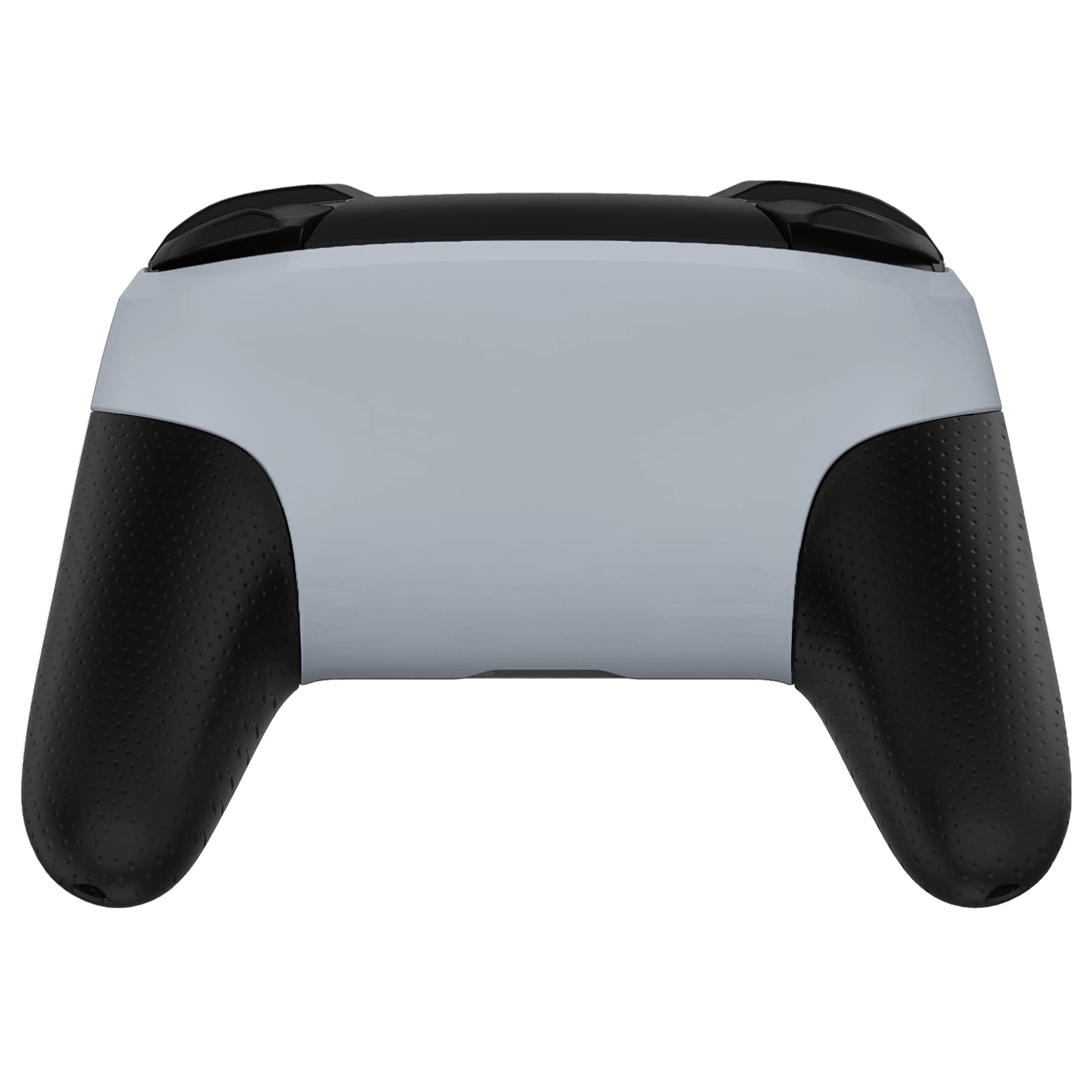 eXtremeRate New Hope Gray Faceplate & Backplate Replacement Shell for Nintendo Switch Pro Controller - DIY Custom Housing Case (Controller Not Included) - Perfect for Gaming Enthusiasts & Modders