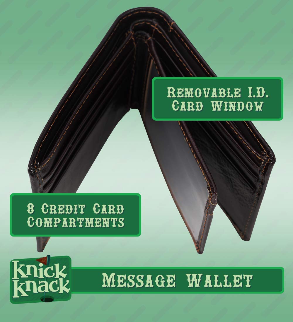 Genuine Engraved Soft Cowhide Bifold Leather Wallet for Men - RFID Blocking, Multiple Card Slots & ID Window - Perfect Gift for Dad, Husband, Boyfriend (Business, Travel, Everyday Use)