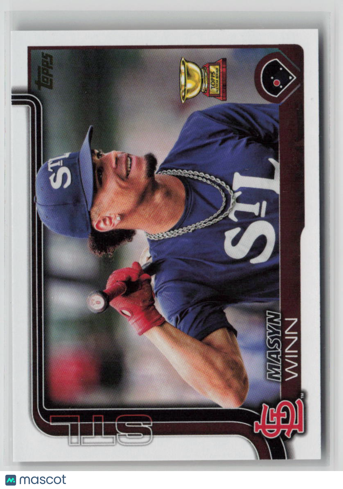2025 Topps Masyn Winn Golden Mirror #22 Baseball Card - Rare Collectible for Sports Fans & Trading Card Enthusiasts - Perfect for Display, Trading, and Investment