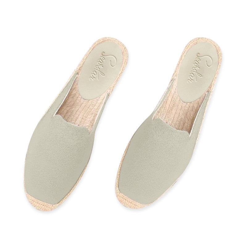 Bayside Mules for Women - Comfortable Slip-On Olive Green House Shoes | Perfect for Indoor, Outdoor, and Spa Use