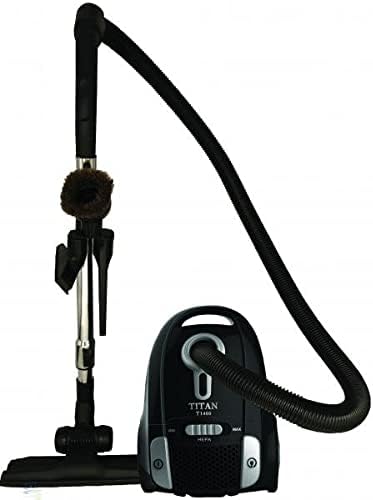 Titan T1400 Compact Canister Vacuum Cleaner - Powerful & Lightweight for Home, Car, and Pet Hair Cleaning