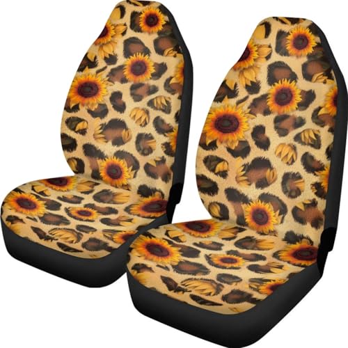 Leopard Print Sunflower