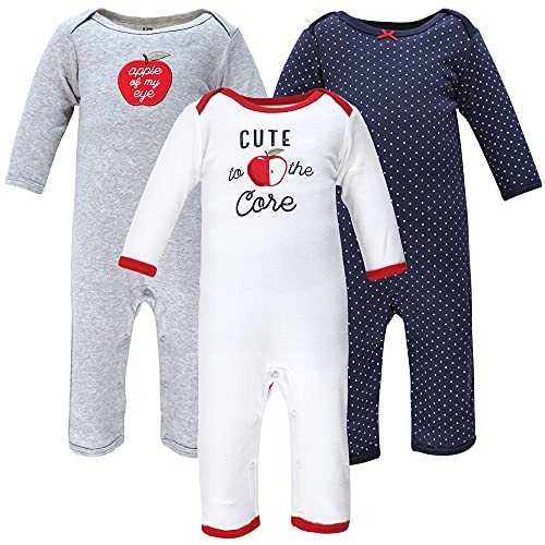 Hudson Baby Cotton Coveralls for Boys & Girls - Soft & Comfortable for Playtime
