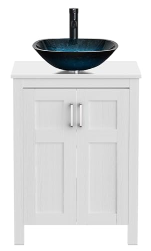 Blue Glass Sink
