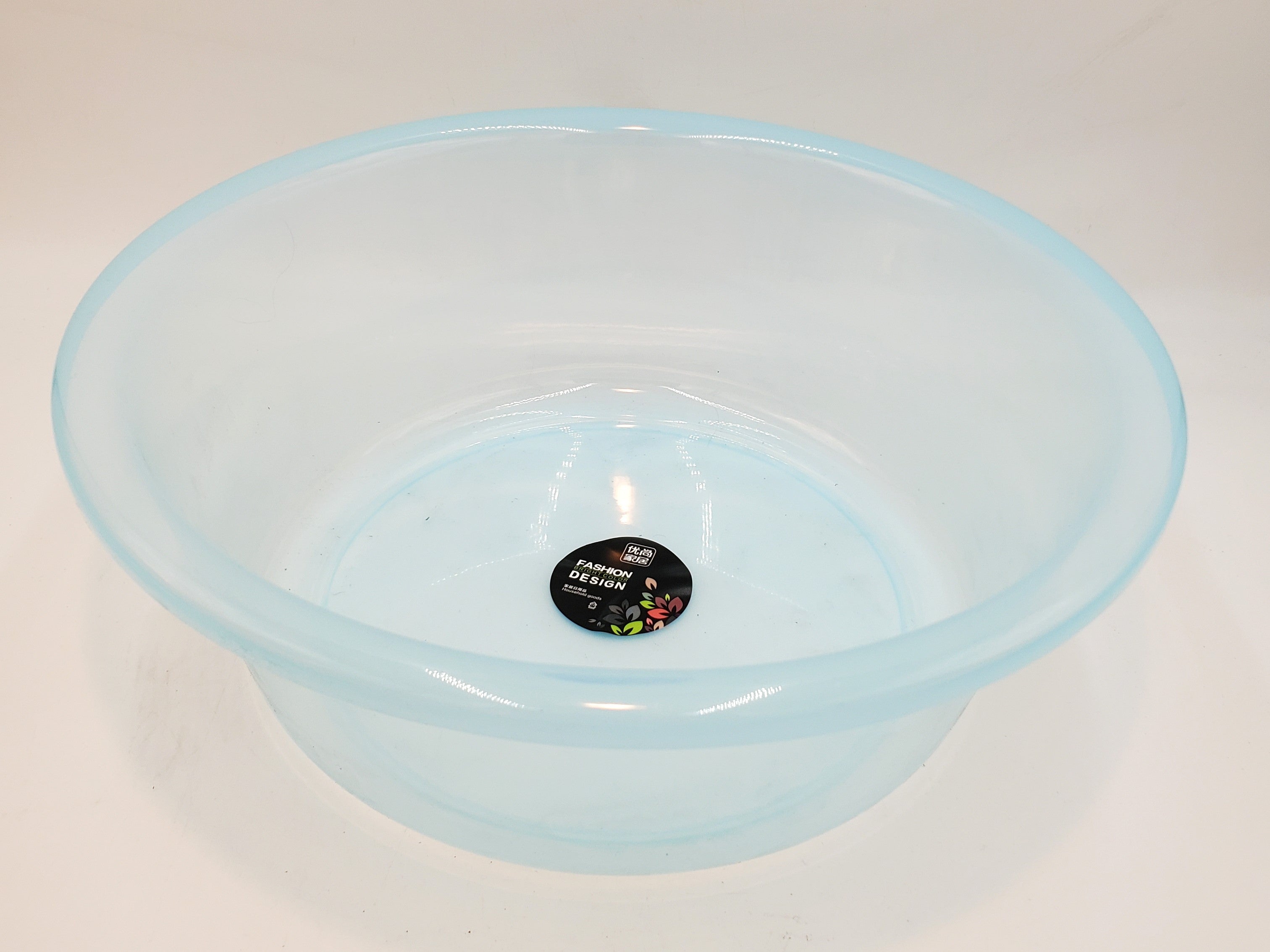 15x6.5 Inch Plastic Basin - Durable Utility Tub for Kitchen, Bathroom & Laundry - Perfect for Washing Dishes, Soaking Clothes & Household Cleaning Tasks