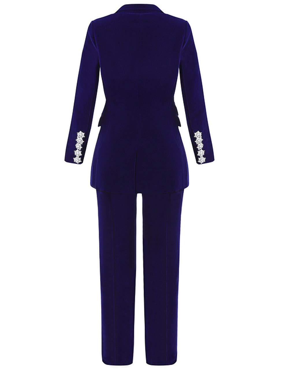 Whoinshop Women's Long Sleeve Blazer & Pants Business Suit Set - Professional Office Wear for Women | Perfect for Work, Interviews & Formal Events