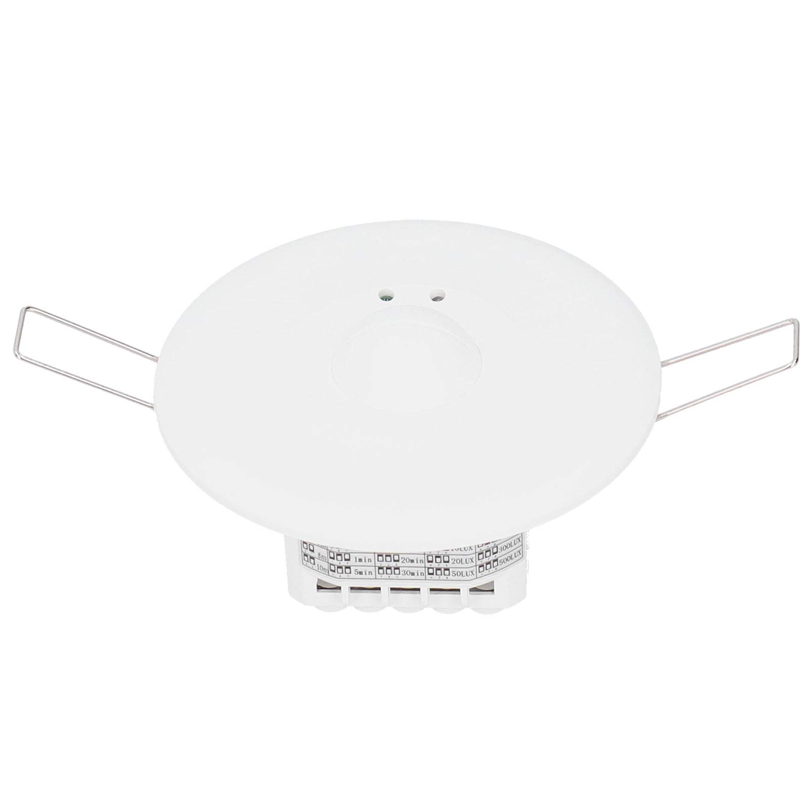 Microwave Motion Sensor Switch with Body Detection - 110-240VAC Automatic Light Control for Home Security, Closets & Hallways