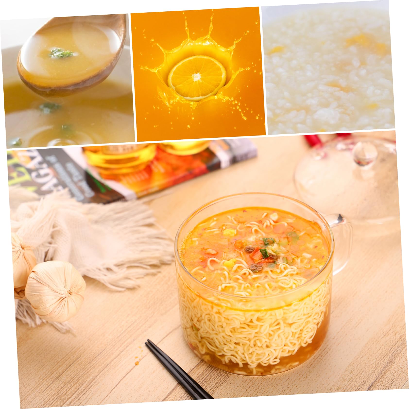 Borosilicate Glass Saucepan with Lid - 15cm Heat-Resistant Cooking Pot for Pasta, Soup, Milk & More | Stovetop & Microwave Safe | Perfect for Kitchen, Camping & Dorm Cooking