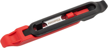 Feedback Sports Tire Levers 2.0 - Steel Core Bicycle Tire Tools (Pair) - Perfect for Road & Mountain Bike Tire Changes and Repairs