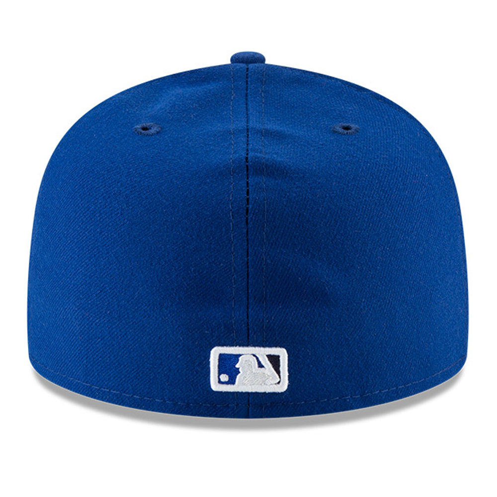 New Era 59Fifty Authentic MLB Toronto Blue Jays Baseball Cap - Royal Blue Official Game Hat for Men & Women - Perfect for Baseball Games, Sports Fans & Streetwear Fashion