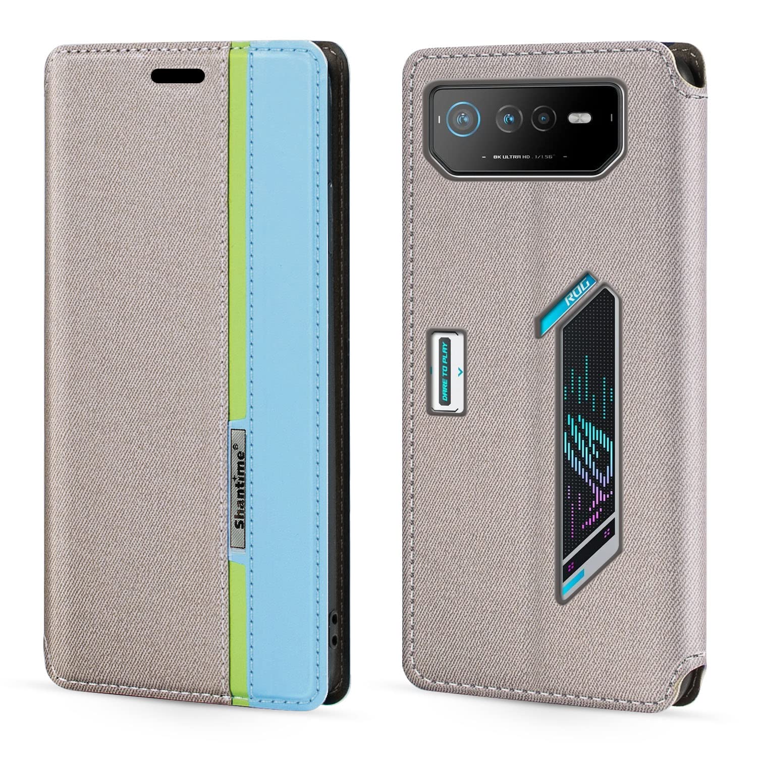 Premium Magnetic Leather Flip Case for Asus ROG Phone 6 (6.78