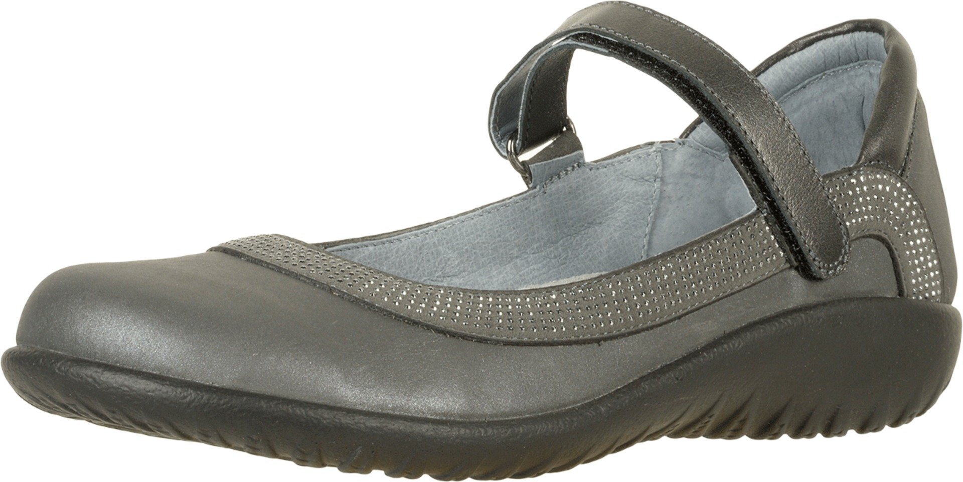 NAOT Women's Tahi Mary Jane Shoes - Comfortable Leather Slip-Ons for Work, Travel & Casual Wear | Arch Support & Cushioned Footbed