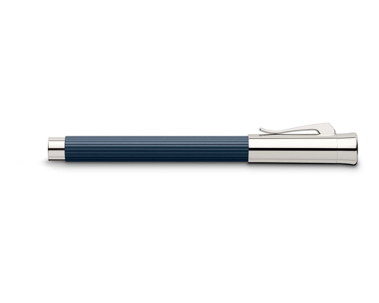 Faber-Castell 141712 EF Fountain Pen - Extra Fine Nib, Tamisionite Blue Ink - Premium Writing for Professionals & Students - Ideal for Signatures, Calligraphy & Everyday Use