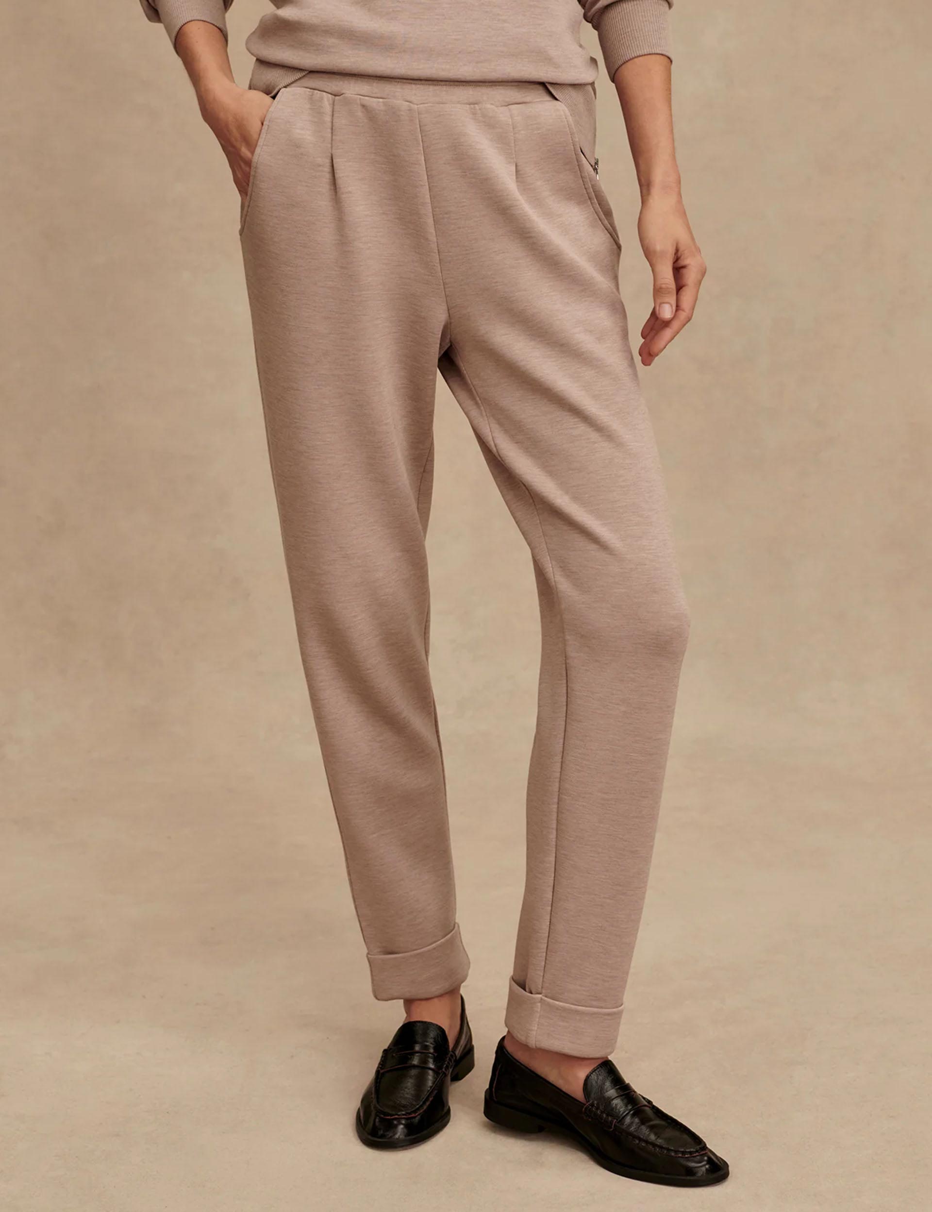 Rolled Cuff Pants for Women - 25