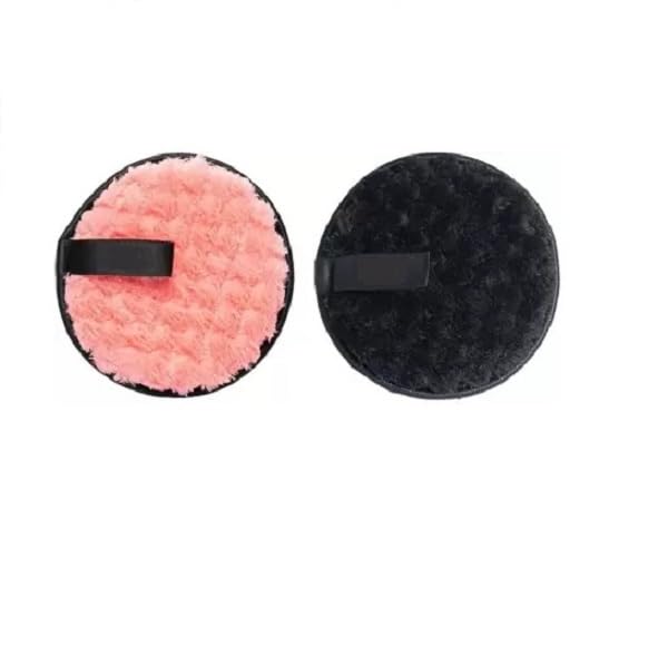Organic Cotton Pads for Gentle & Chemical-Free Eye Makeup Removal - Hypoallergenic, Reusable & Eco-Friendly - Ideal for Sensitive Skin & Travel Beauty Routine