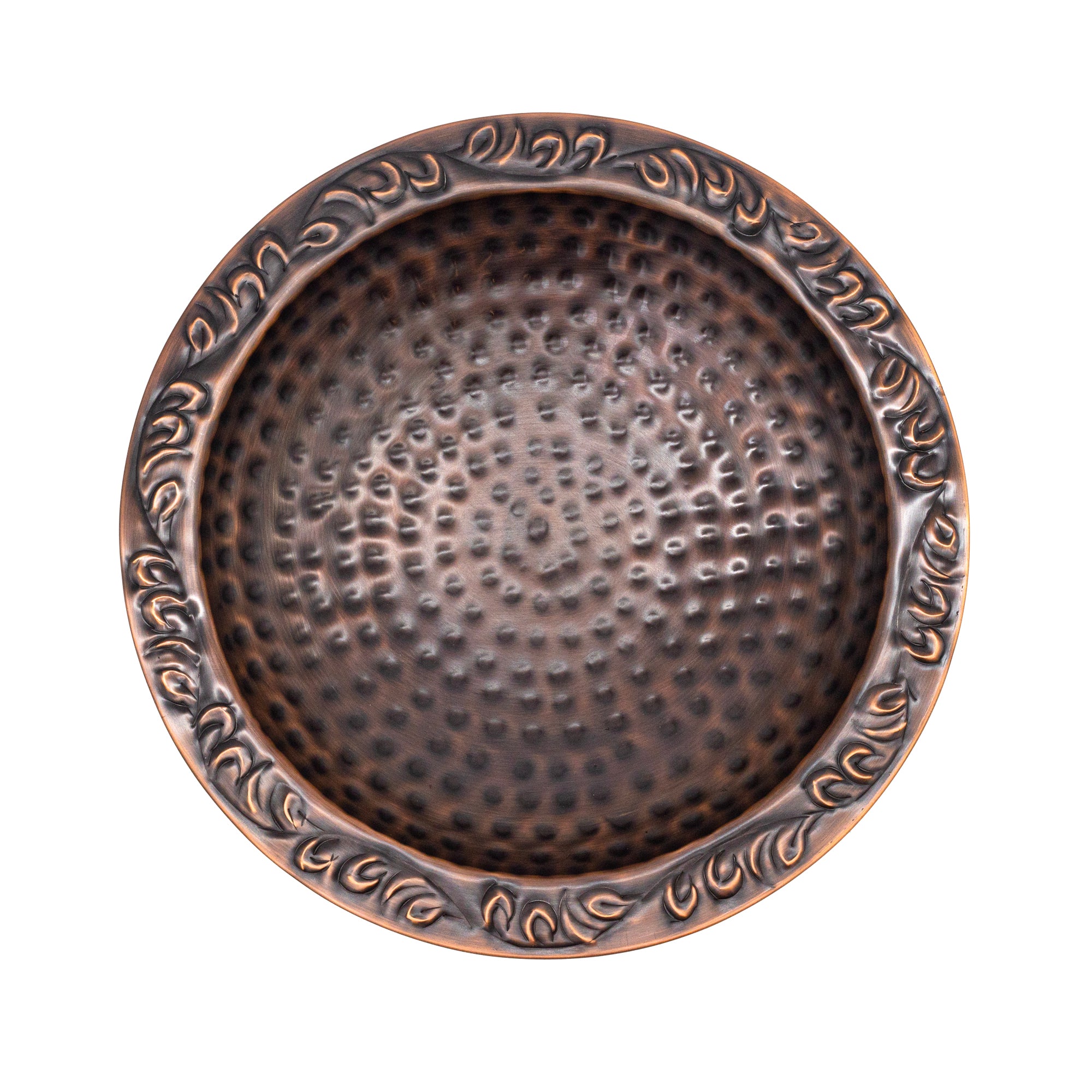 13.5” Copper Bird Bath with Garden Pole - Bronze Finish Outdoor Garden Decor for Birds | Perfect for Backyard, Patio & Garden Decorations