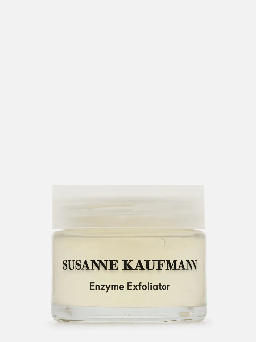 Susanne Kaufmann Enzyme Exfoliator - Gentle Facial Exfoliator for Sensitive Skin, Natural Enzyme Peel for Smooth & Glowing Skin | Perfect for Daily Skincare Routine & Pre-Makeup Prep