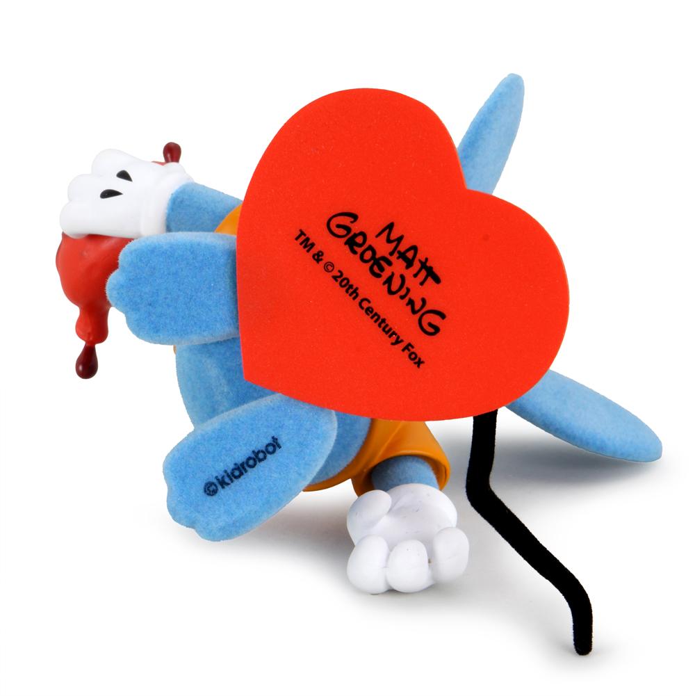 The Simpsons x Kidrobot Itchy & Scratchy Flocked Medium Figure Set - IamRetro Exclusive - Perfect for Collectors, Home Decor, and Pop Culture Enthusiasts