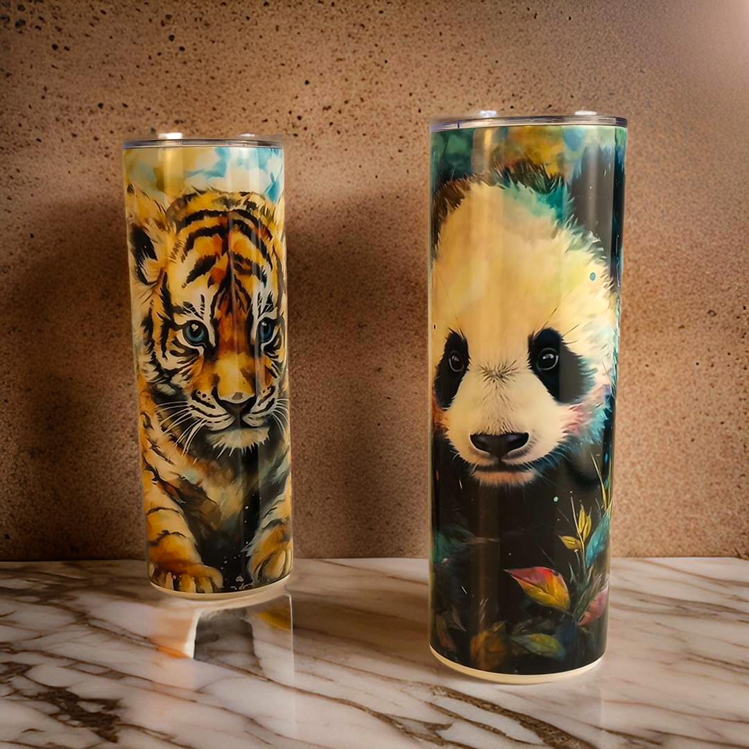 20oz Sublimation Tumblers Bulk (24 Pack) - Skinny Blank Tumbler Cups for DIY Sublimation - Perfect for Custom Drinkware, Promotional Gifts & Personalized Party Favors