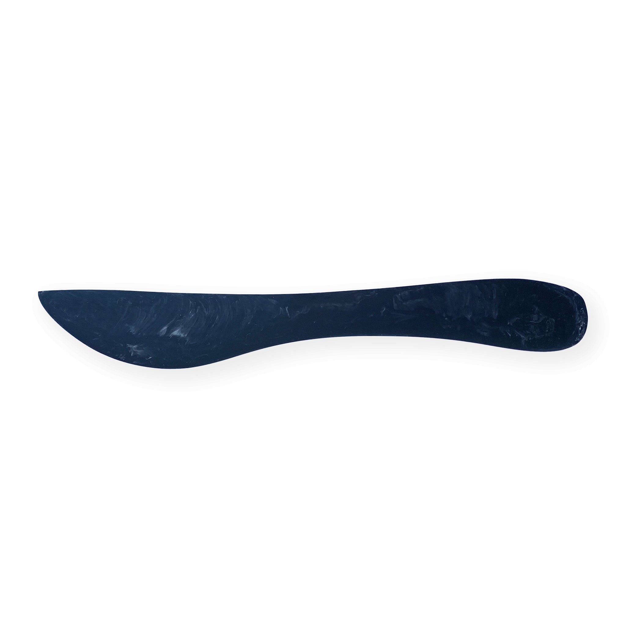 Handcrafted Resin Swirl Knife with Ebony Handle - Premium Kitchen Knife for Cooking, Slicing & Food Prep - Perfect Gift for Chefs & Home Cooks