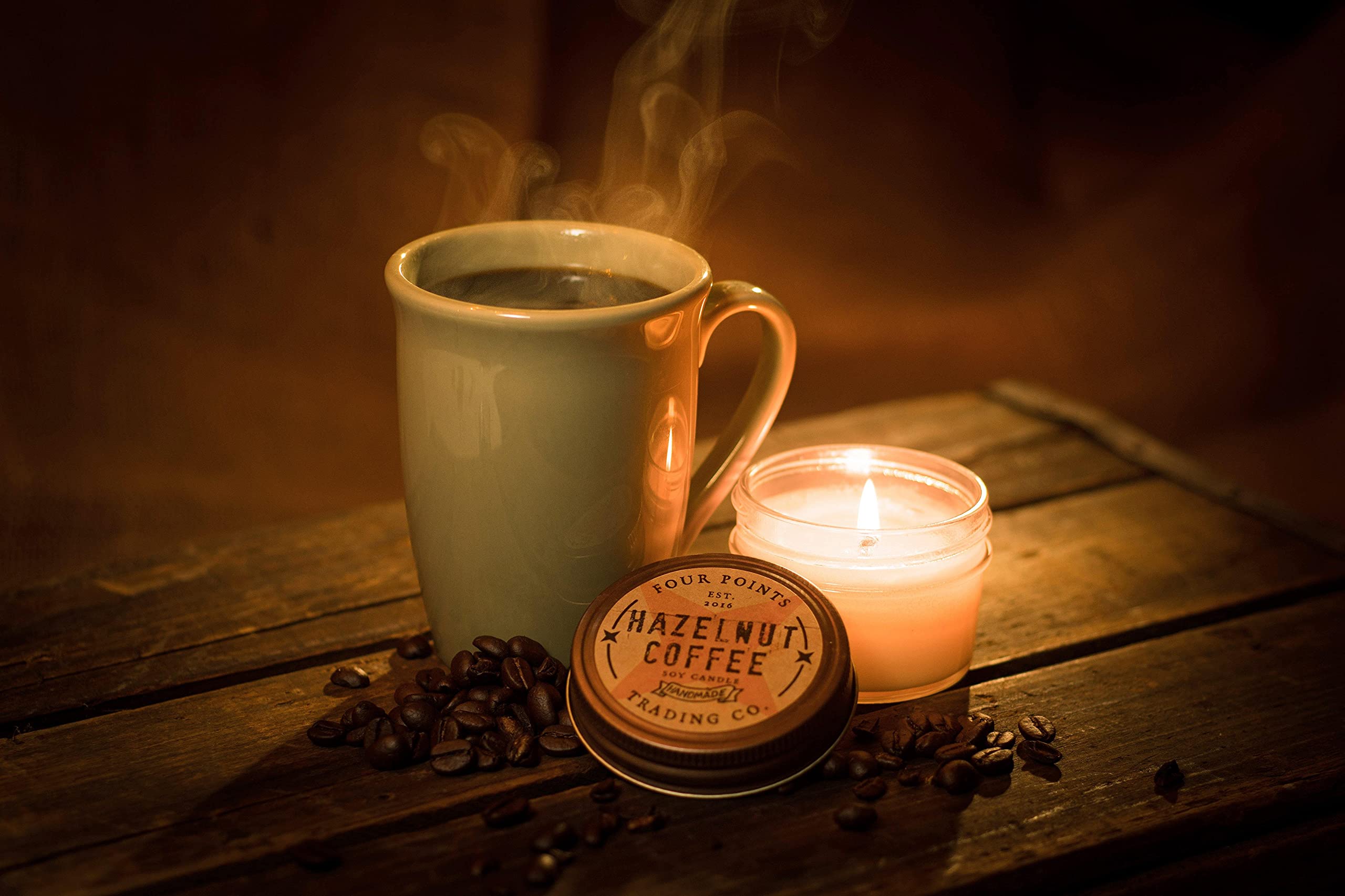 Premium Soy Aromatherapy Candles Gift Set - Coffee, Orange Juice, Pancake & Bacon Scented Candles for Relaxation, Birthday Gifts for Women, Men, Wedding, Mother's Day, Teacher Appreciation - Perfect for Home Spa, Meditation & Romantic Ambiance