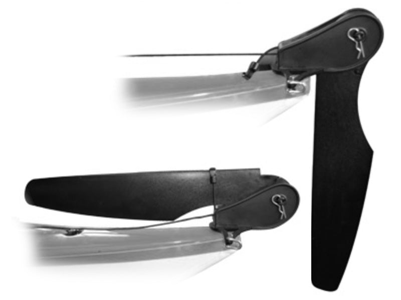 SmartTrack Hybrid Foil Rudder Housing and Blade - High Performance Sailing Accessory for Racing & Recreational Boating