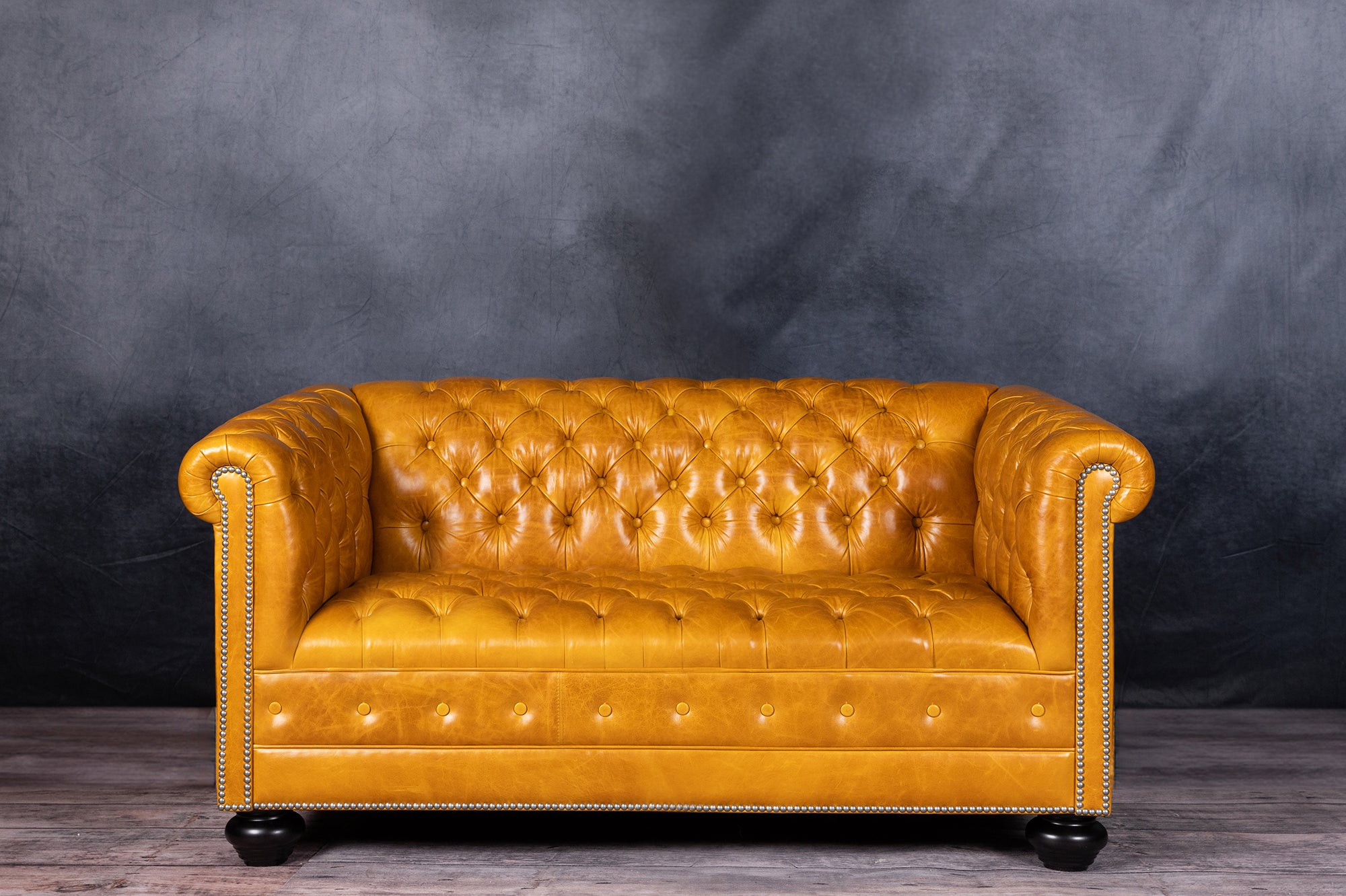 Premium Timothy Leather Loveseat Sofa - Soft Genuine Leather, Modern Design for Living Room, Office & Lounge - Comfortable 2-Seater Couch with Sturdy Frame