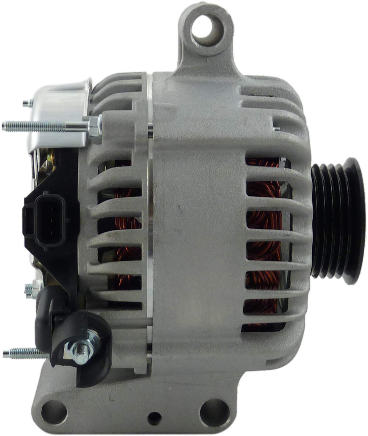 High-Quality Alternator Replacement for 2003-2004 Ford Focus L4 2.3L Automatic Transmission - Compatible with OEM Part Numbers 1S7T-10300-BA, BB, BC, BD, BE, CD & 1S7Z-10346-BC, BE - Perfect for Engine Performance & Electrical System Maintenance