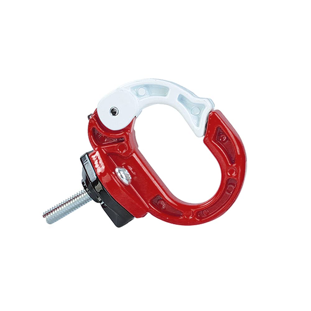Premium Aluminum Alloy Electric Scooter Front Hook Hanger - Universal Motorcycle Bag Hook Accessory (Red) - Ideal for Commuting, Shopping & Outdoor Adventures