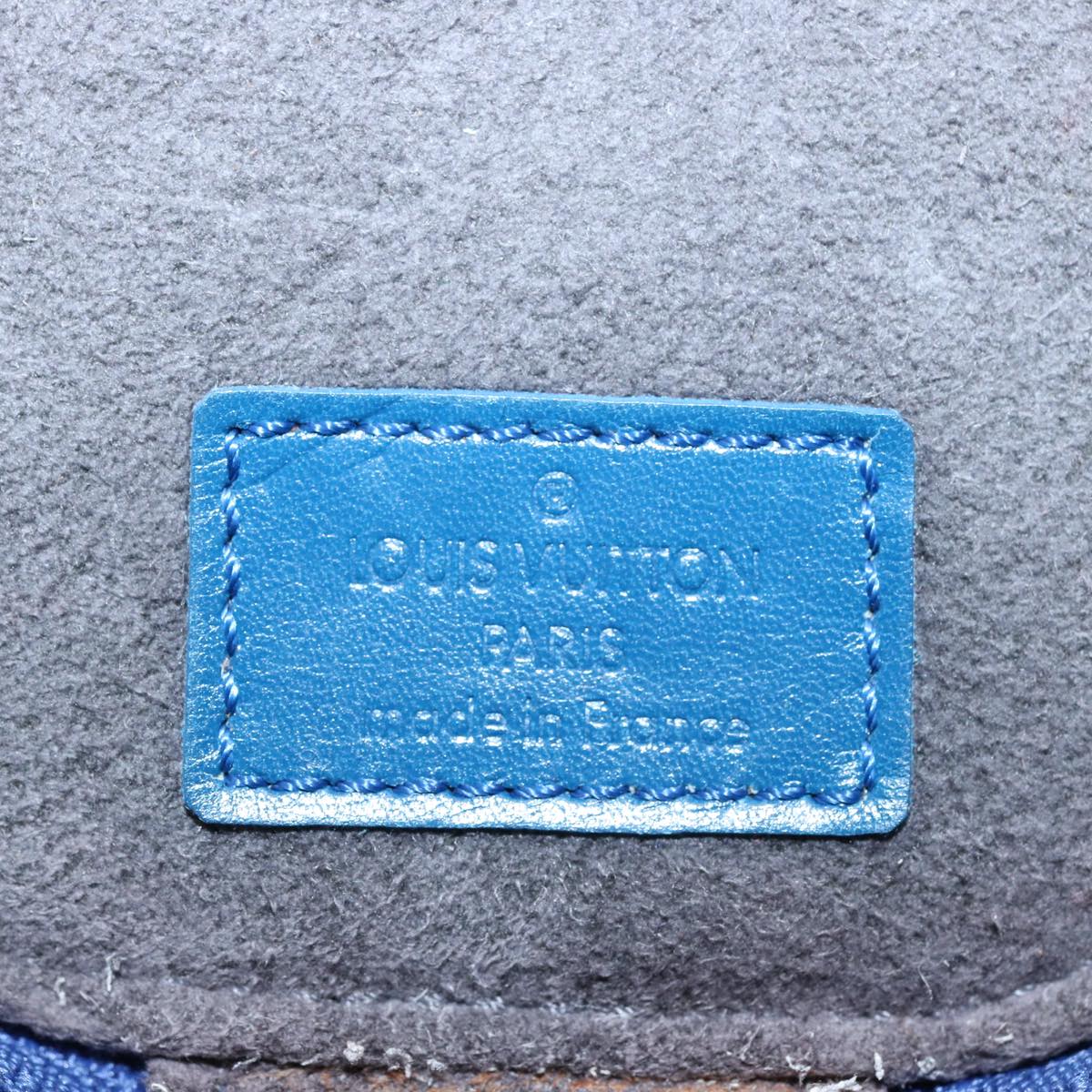 Premium Blue Epi Leather Phone Case - Durable Luxury Protection for iPhone & Samsung - Perfect for Business, Travel & Everyday Use