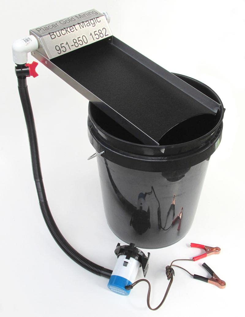 Black Magic Fine Gold Recovery Kit - Professional Gold Mining Equipment for Prospecting & Panning - Perfect for Streams, Rivers & Beach Gold Hunting