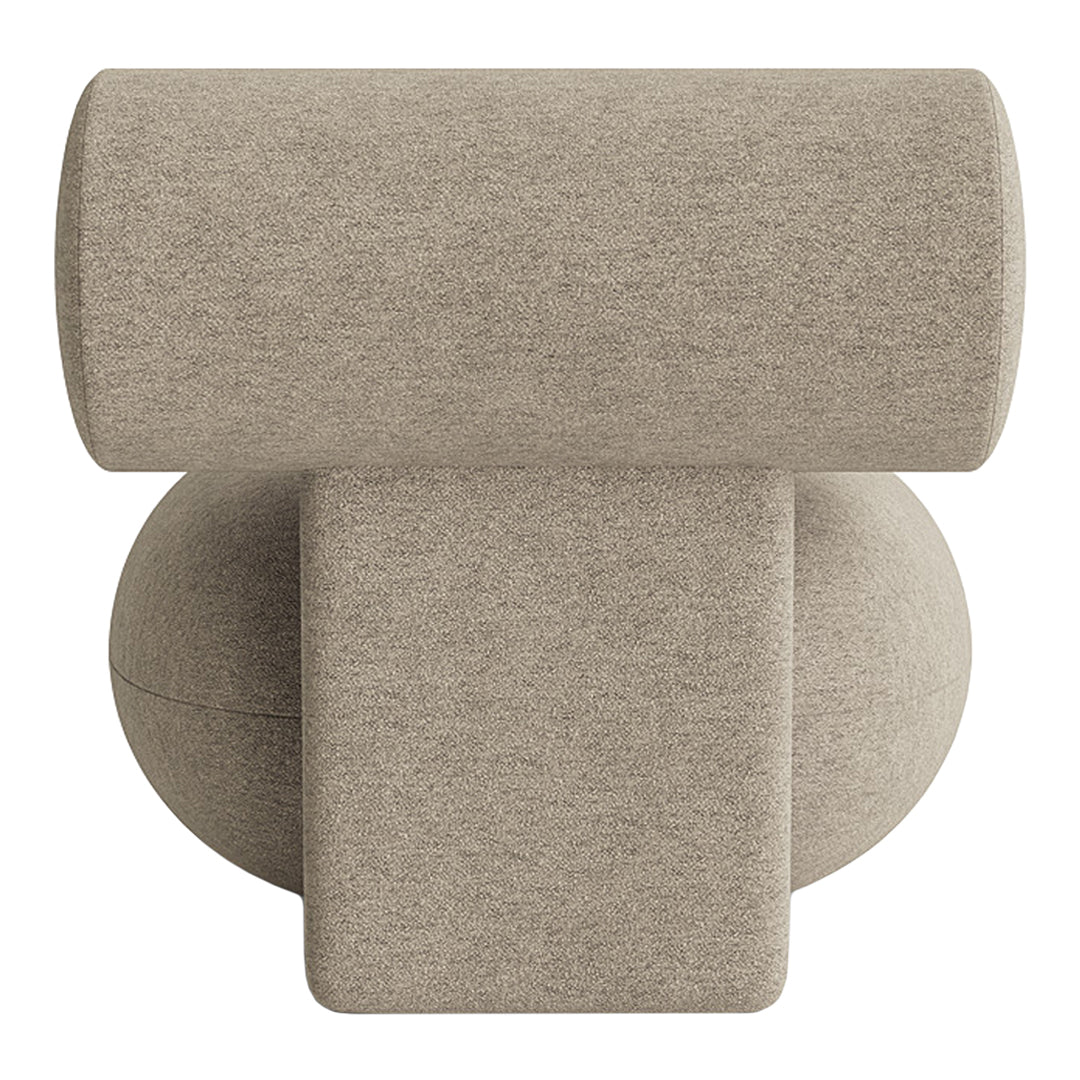 Premium Hippo Lounge Chair - Fully Upholstered Modern Accent Chair for Living Room, Bedroom & Office - Comfortable Seating for Relaxation & Style