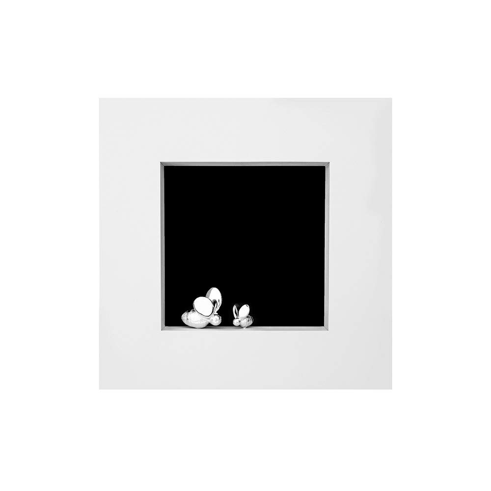 Christofle Beebee Elegant Silver Picture Frame - Premium Photo Display for Home & Office Decor - Perfect for Weddings, Anniversaries and Special Memories