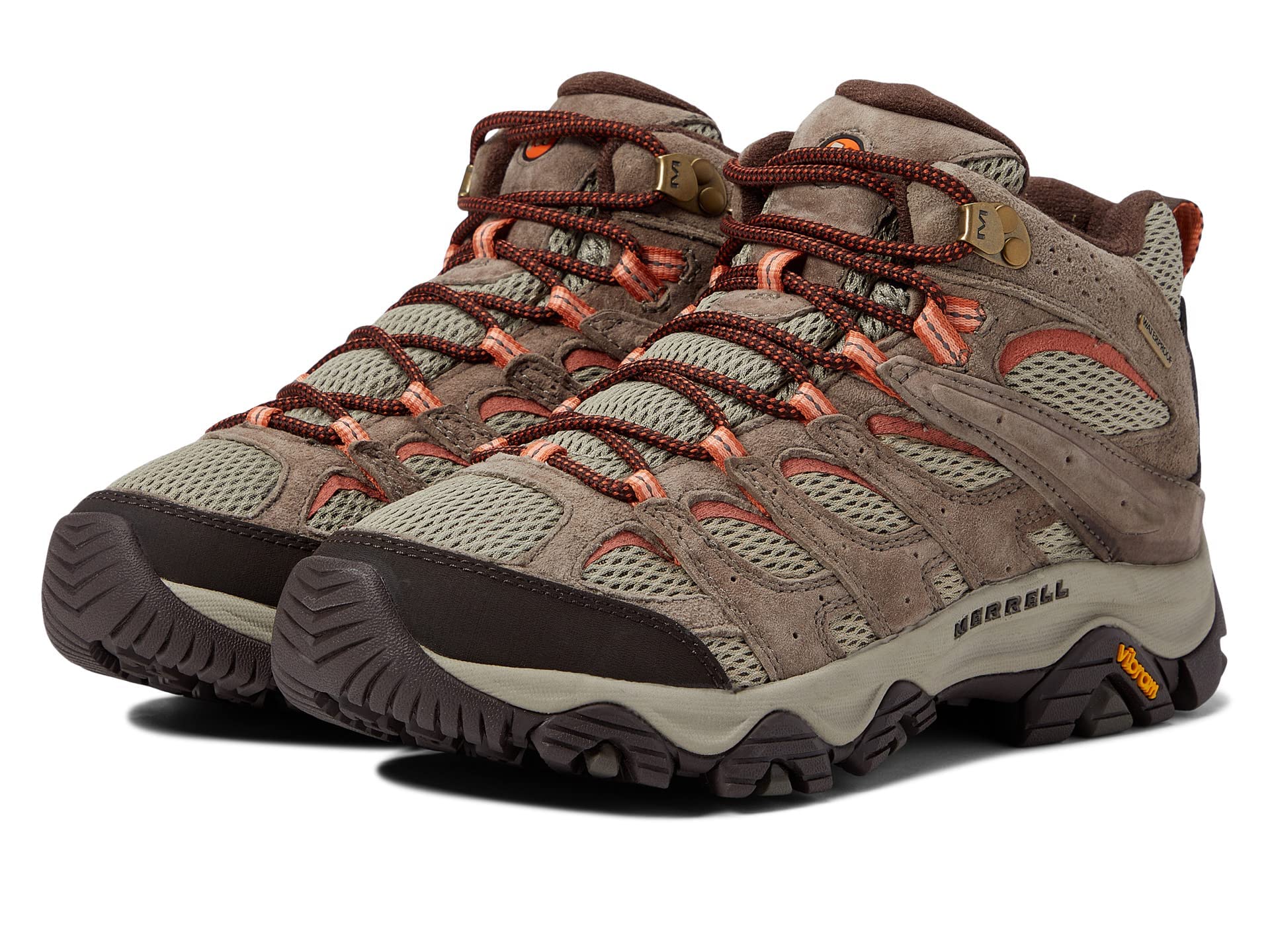 Merrell Women's Moab 3 Mid Waterproof Hiking Boots - Lightweight & Durable Outdoor Shoes for Trail Walking, Backpacking & Mountain Adventures