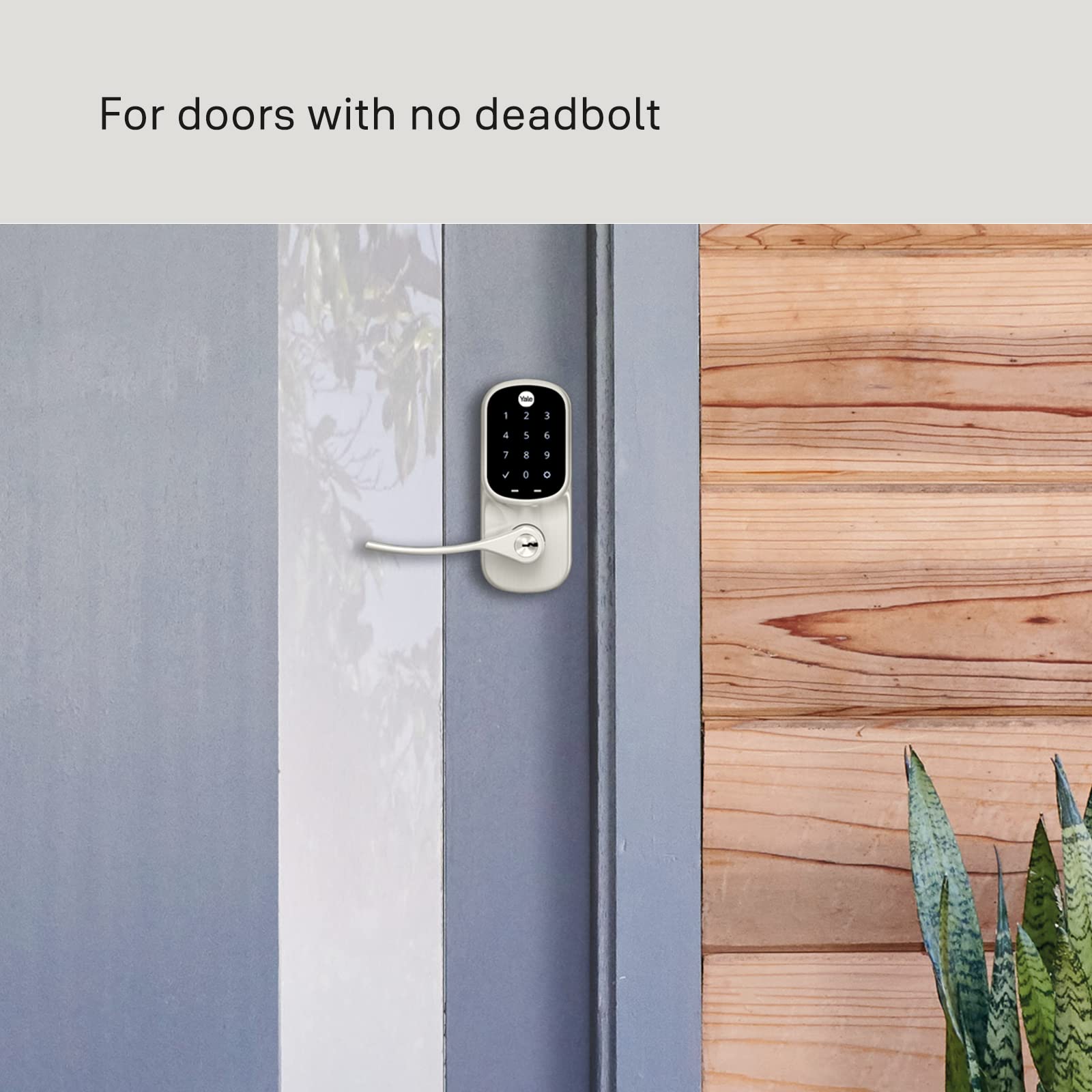 Yale Assure Lever Wi-Fi Keypad Smart Lever Lock - Oil Rubbed Bronze Finish - Secure Your Home with Keyless Entry & Remote Access for Front Door, Back Door & Office
